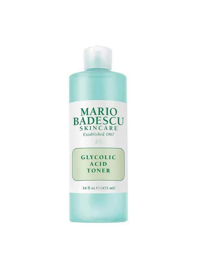 ماريو باديسكو تونر حمض الجليكوليك للبشرة الجافة والمختلطة، تونر للوجه خالي من الكحول للبشرة المتقدمة في السن، مركب من حمض الجليكوليك المقشر ومستخلص الجريب فروت المضاد للأكسدة 16 أونصة سائلة - Image 1