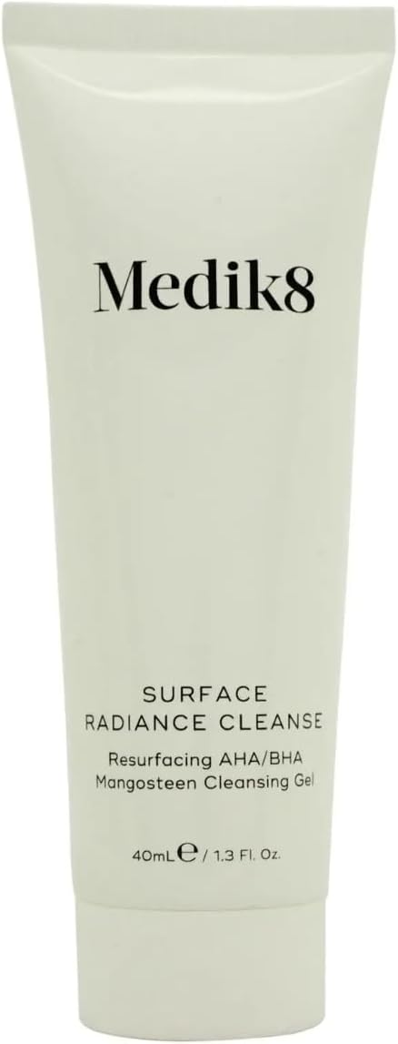 Medik8 Surface Radiance Cleanse Resurfacing AHABHA Mangosteen Cleansing Gel Salicylic Acid Cleanser All Skin Types 150ml - Image 1