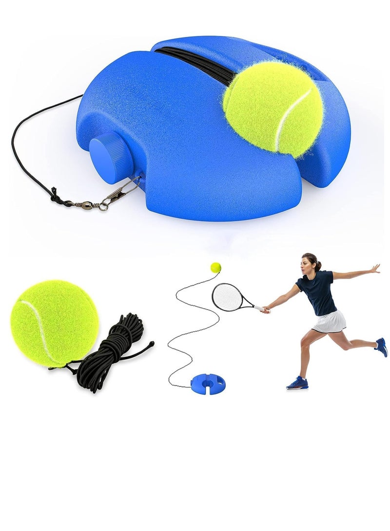 Generic Tennis Trainer Rebound Ball with 2 String Balls, Solo Tennis Training Equipment for Self-Pracitce, Portable Tennis Training Tool, Tennis Rebounder Kit,Suitable for Beginners Sport Exercise  - Image 1