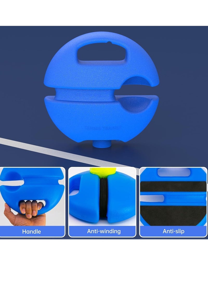 Generic Tennis Trainer Rebound Ball with 2 String Balls, Solo Tennis Training Equipment for Self-Pracitce, Portable Tennis Training Tool, Tennis Rebounder Kit,Suitable for Beginners Sport Exercise  - Image 4
