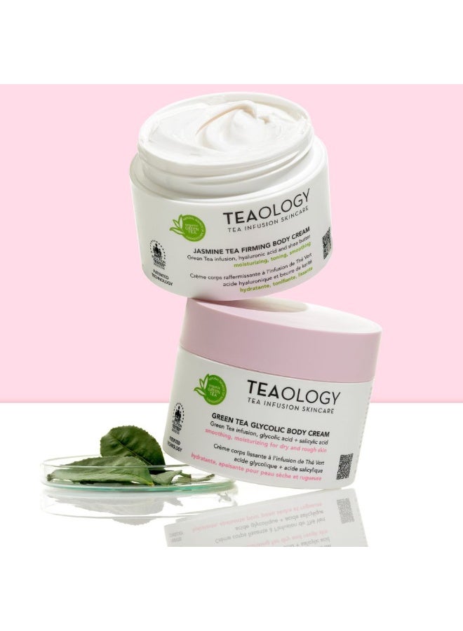 تيولوجي كريم الجسم تيولوجي بالشاي الأخضر والجليكوليك للبشرة الجافة والخشنة 260 مل - Image 2