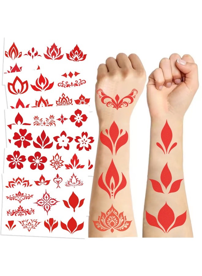 NIBEMINENT 10 Pcs Chinese Style Deco Kit Waterproof Stickers, High Definition Printing Bright Colors, Suitable for Laptop Skateboard Luggage Water Bottle Guitar DIY - Image 2