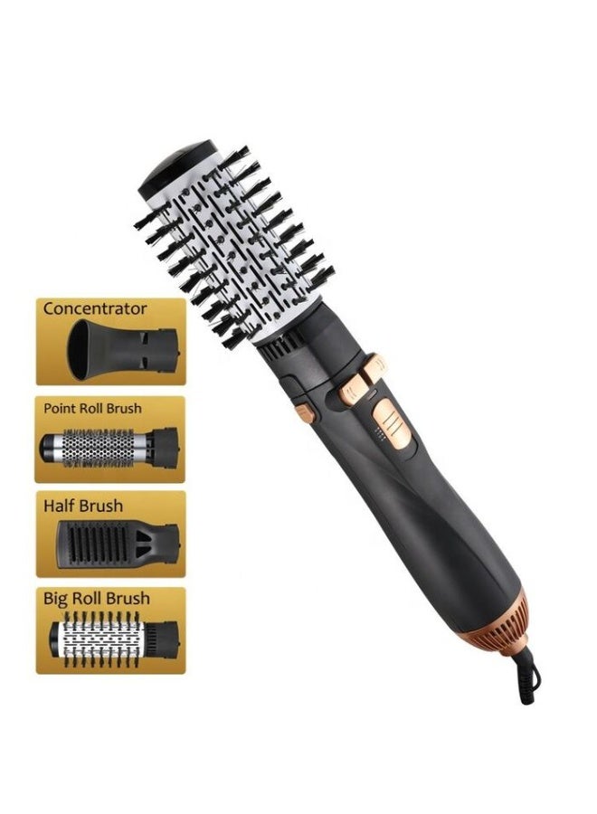 موهير فرشاة مجفف الشعر 4 في 1، فرشاة هواء ساخن أيونية، مكثف للشعر، مضاد للتجعد، ، فرشاة فرد الشعرMO-8 - Image 4