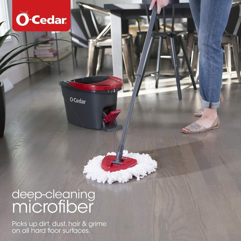 o cedar EasyWring Microfiber Spin Mop and Bucket Cleaning System - Image 5