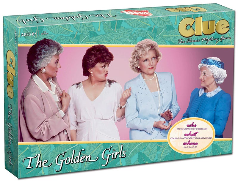 USAopoly Clue The Golden Girls Board Game  Golden Girls TV Show Themed Game  Solve The Mystery of Who Ate The Lastpiece of Cheesecake Officially Licensed Golden Girls Merchandise  Themed Clue Mystery Game - Image 2