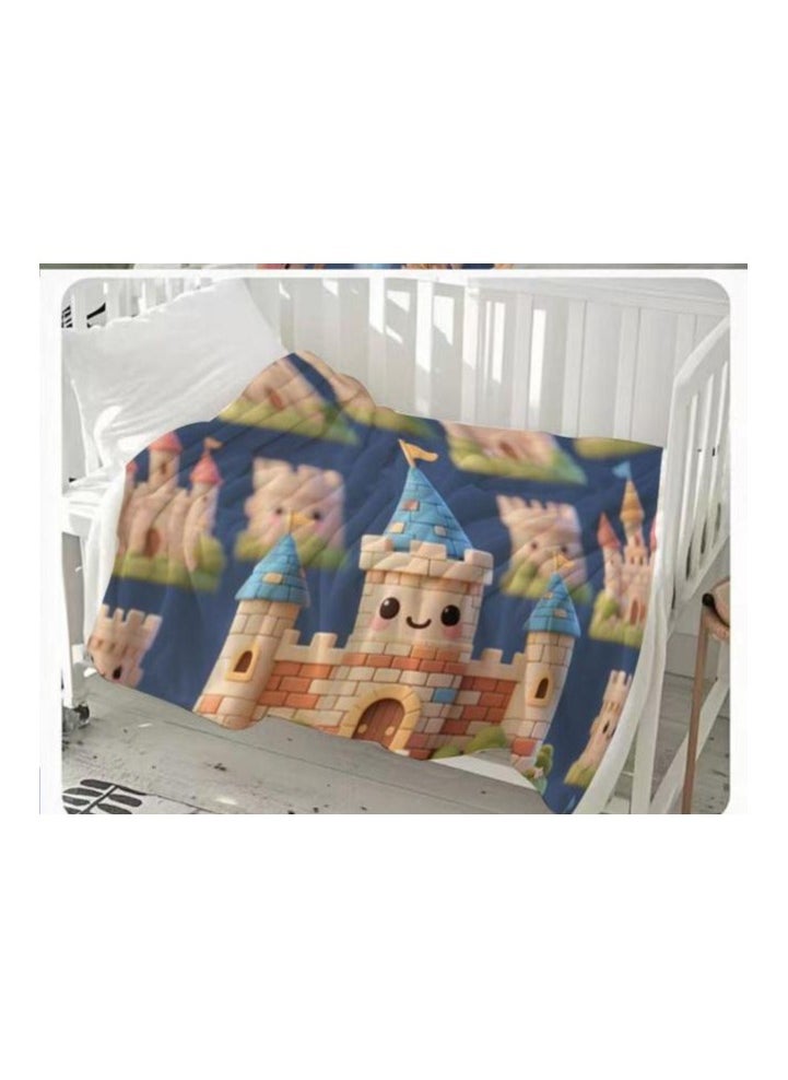 General - Flannel thin blanket (warm and comfortable, suitable for sleep, gaming, dust removal and sandproof) 150cm*200cm - 919 - Image 1