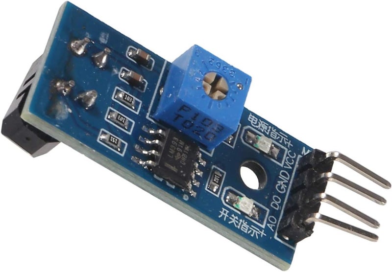 ALMOCN 5Pcs TCRT5000 Infrared Reflective Sensor Modules, TCRT5000 Infrared Reflective Photoelectric Switch IR Tracking Sensor Module Obstacle Avoidance Barrier Line Track - Image 4