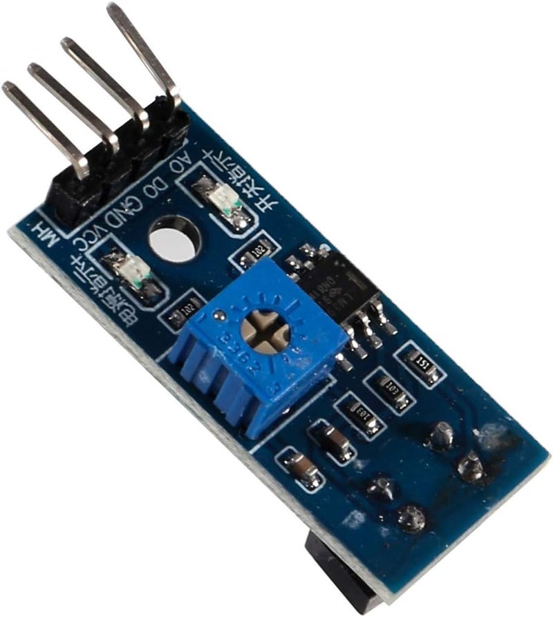 ALMOCN 5Pcs TCRT5000 Infrared Reflective Sensor Modules, TCRT5000 Infrared Reflective Photoelectric Switch IR Tracking Sensor Module Obstacle Avoidance Barrier Line Track - Image 5