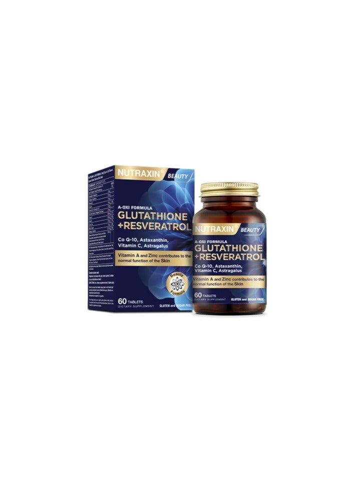 NUTRAXIN GLUTATHIONE + RESVERATROL