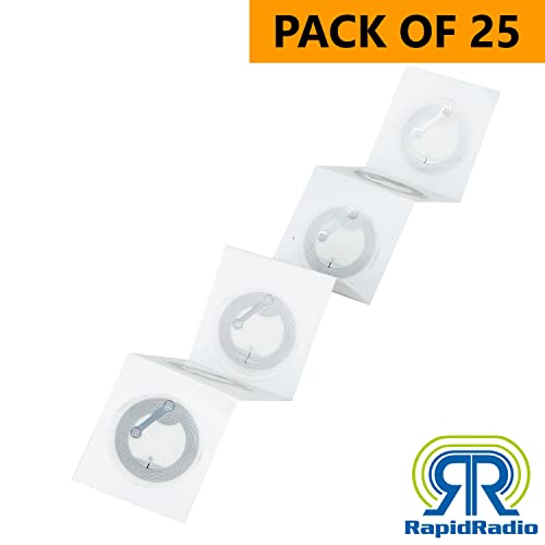 RapidRadio RRHFNFC01 13.56 MHz ISO 14443A : NFC Type 2 NTAG213 HF RFID NFC NTag Sticker, Pack of 25 - Image 4