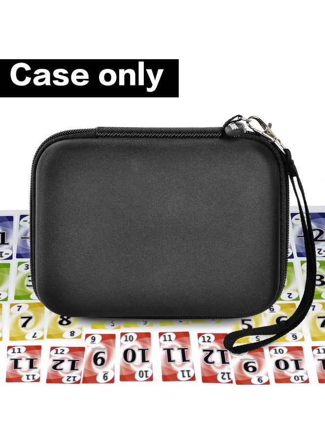 Comecase Cards Holder Case Compatible with PM TCG Cards/for SKYJO/for Five Crowns/for UNO/for Phase 10 Playing Cards, Card Game Storage Organizer Holds Up to 400 Cards - Black (Box Only) - Image 5
