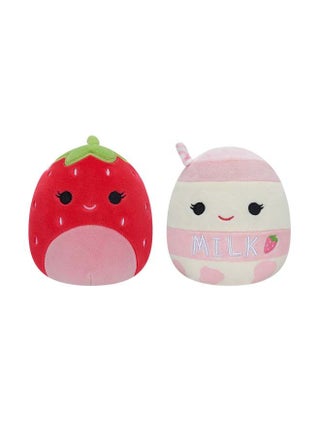 5 inch Flip-A-Mallows Scarlett Red Strawberry/Amelie Strawberry Milk w Straw , Officially Licensed Kellytoy Plush Toy, Colorful Soft Toy, Gift for Kids, Girls & Boys Washable Squishy Stuff Toy Multicolor All Age - pzsku/Z3F71EB0C0B846CCC2459Z/45/_/1689081343/61793b93-9f24-42cb-82db-630b7958e83f