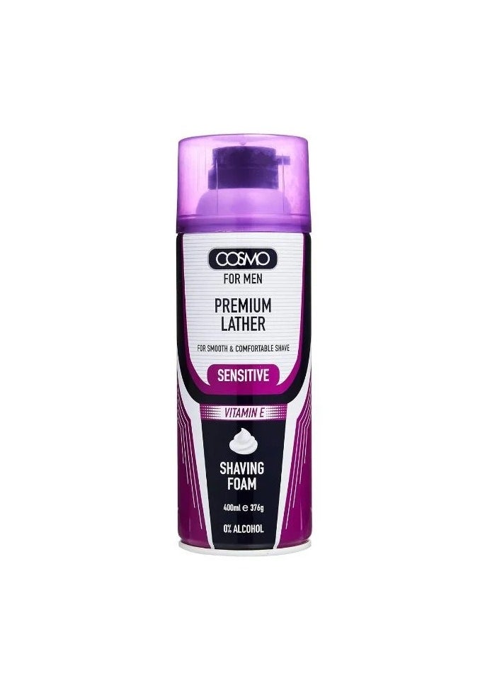 COSMO Shaving Foam Sensitive 400ML 