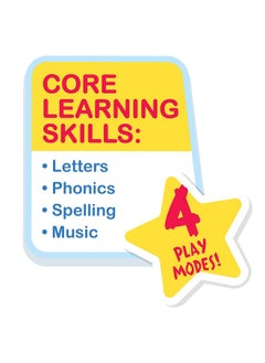 Just Play Just Play CoComelon JJ Phonics Fun Interactive Learning and Education Toy, 4 Modes of Play, Animal Dance Song, Spelling, 9-Pieces, Kids Toys for Ages 18 Month  - Image 3