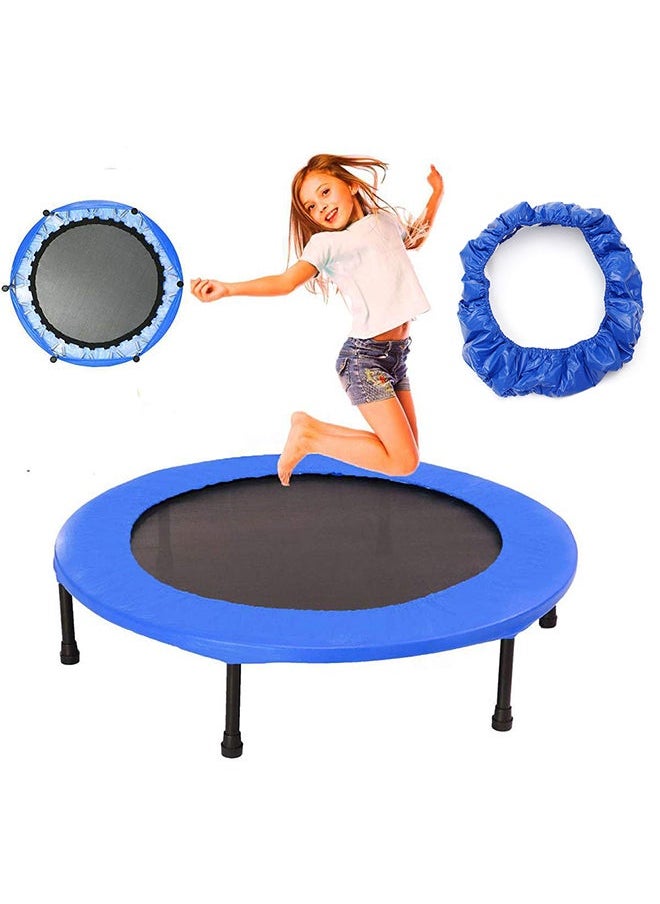 NIBEMINENT Round Thicken Trampoline Safety Foam Pad Frame Protection Cover Replacement 114x114x1cm  - Image 3