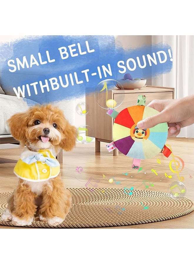 Dog Plush Sound Frisbee Toy With Internal Clock to Attract Attention, for Aggressive Chewers - Image 4