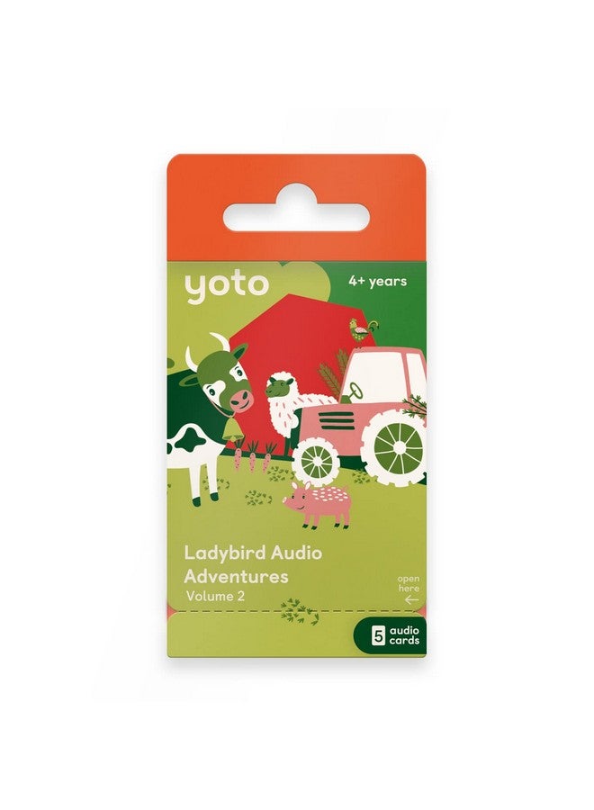 يوتو مجموعة مغامرات ليدي بيرد الصوتية: المجلد 2 - 5 بطاقات صوتية للأطفال للاستخدام مع مشغل يوتو ومشغل الصوت الصغير متعدد الإمكانات، والاستماع بدون شاشة مع وقت لعب ممتع وقصص وقت النوم والسفر، للأطفال من سن 5 سنوات فما فوق - Image 1