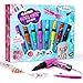 Combaybe 8Count Nail Art Pen Set for Kids NonToxic Nail Polish Glitter with Doodle Tip Nail Art Kit for Girls 712 Birthday for 812 Toys for 10 Year Olds Includes Stickers Gems - Image 3