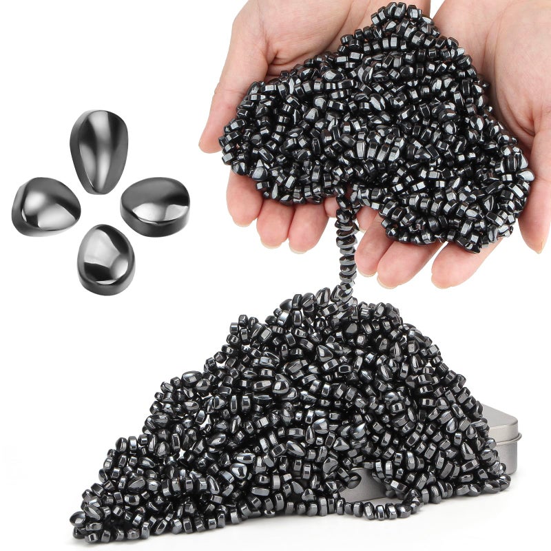 DYRDM 1000 Original Ferrite Putty Black Sensory Stones Adult Fidget Stress Relief Desk Office Item Ferrite Stones Stocking Stuffers Gifts - Image 3