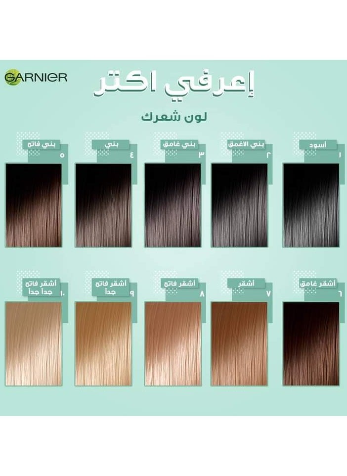 Garnier Garnier Color Naturals Permanent Creme Hair Color - 8.1 Light Ash Blonde 112 ML  - Image 3