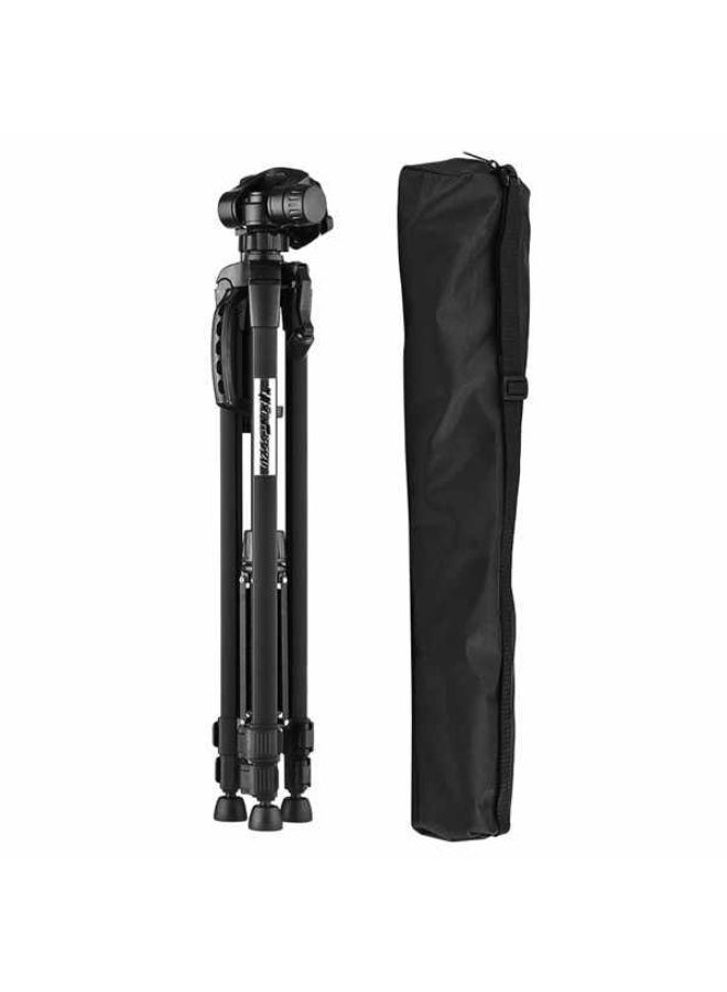 DUSALA Professional WF-3520 Black Tripod Stand for Camera & Camcorder Mobile Phone & Video - Image 3