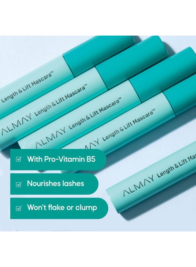 Almay Lenghthening Mascara,Volume & Lift, Eye Makeup, Hypoallergenic and-Fragrance Free, 020 Black Noir, 0.24 Fl Oz - Image 3