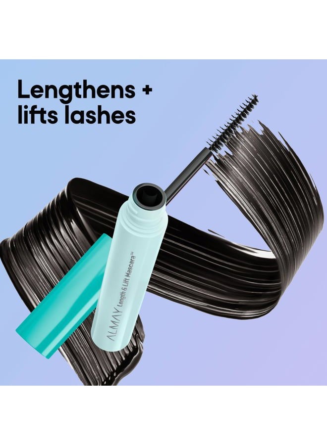Almay Lenghthening Mascara,Volume & Lift, Eye Makeup, Hypoallergenic and-Fragrance Free, 020 Black Noir, 0.24 Fl Oz - Image 2