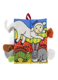 Jellycat Jellycat Soft Cloth Baby Books, Fluffy Tails  - Image 2