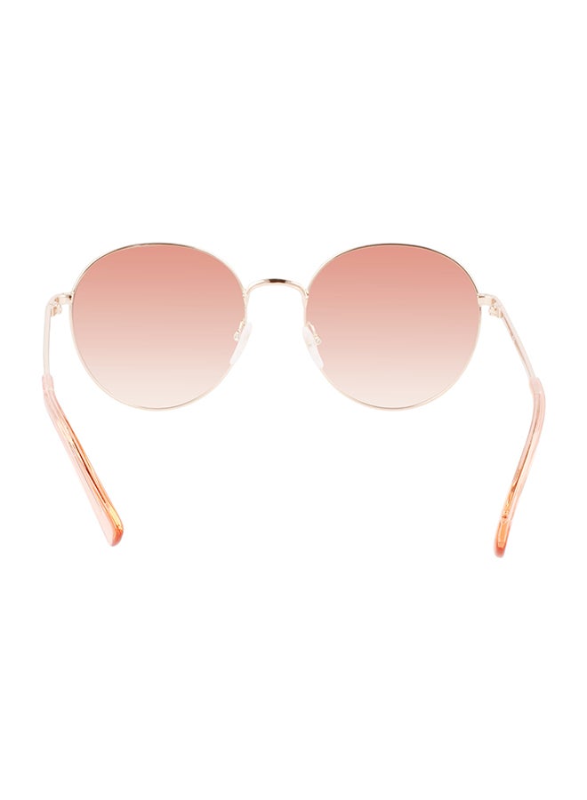 Longchamp نظارة شمسية دائرية للحماية من الأشعة فوق البنفسجية للنساء - LO101S-223-5619 - مقاس العدسة: 56 ملم - Image 4