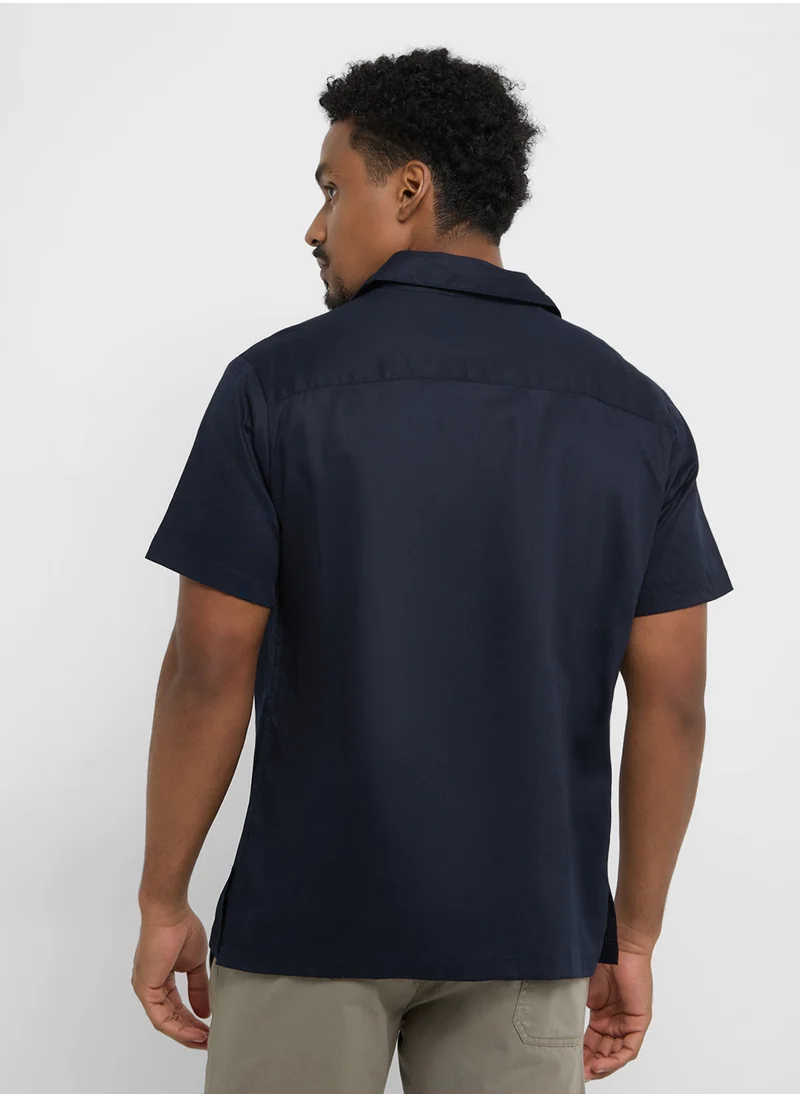 Robert Wood Causal Half Sleeve Shirt