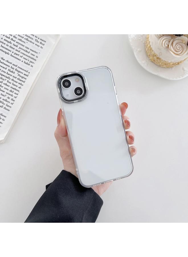 Zaboon Case For iPhone 13 For iPhone 13 Macaron Lens Frame Transparent TPU Phone Case - Image 1