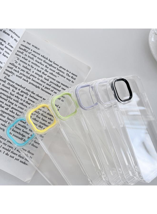 Zaboon Case For iPhone 13 For iPhone 13 Macaron Lens Frame Transparent TPU Phone Case - Image 2