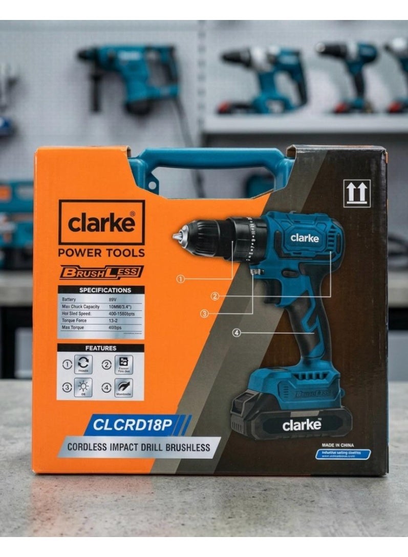 كلارك Cordless Impact Drill 18V - Image 4