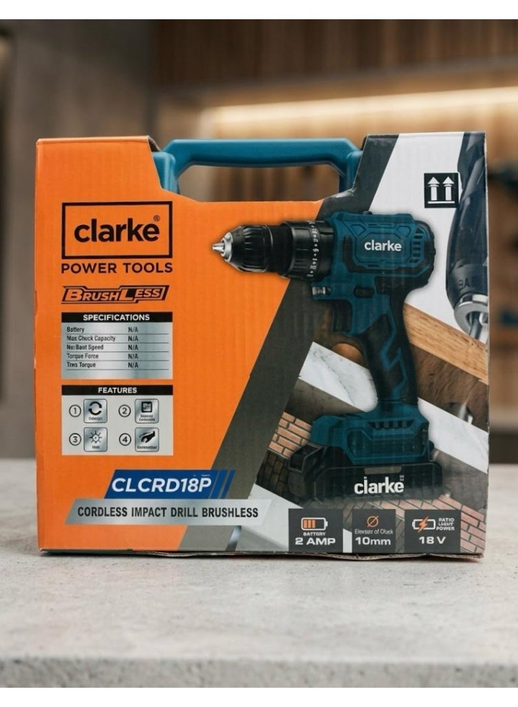 كلارك Cordless Impact Drill 18V - Image 3