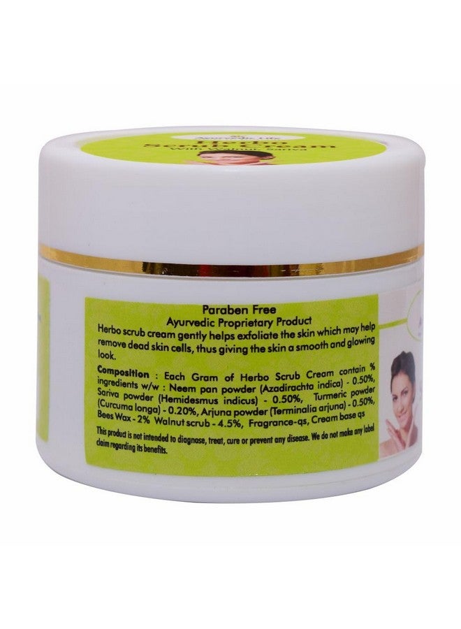 AL Ayurvedic Life Herbo Scrub Cream - 50g Pack of 4 - Image 4