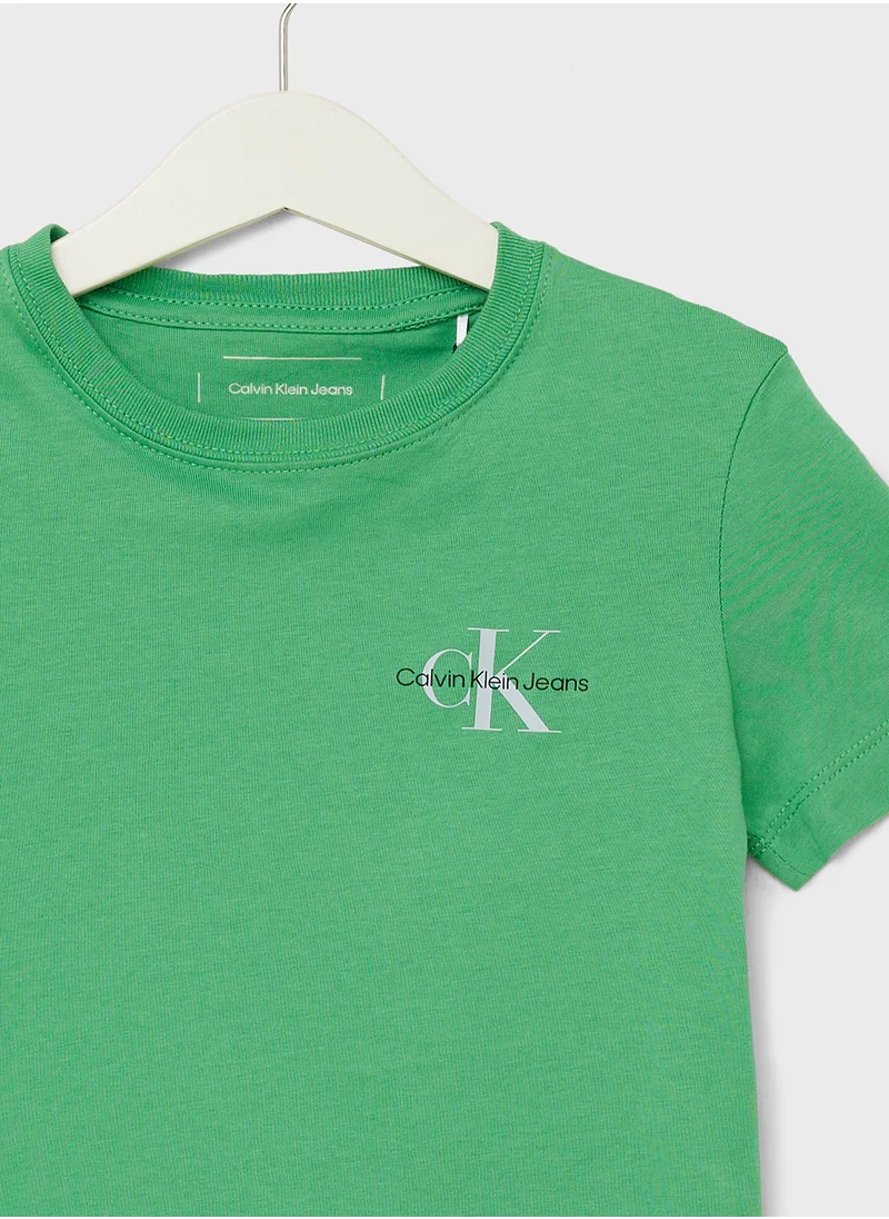 Calvin Klein Jeans Kids Graphic Logo T-Shirt