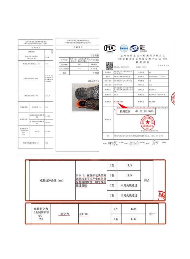 Strongman أحذية أمان للرجال Hex49051، كعب فولاذي، نعل فولاذي، مضادة للكسر، مضادة للثقب، مضادة للكهرباء الساكنة، معتمدة من La، أحذية وظيفية واقية، قابلة للتنفس، أحذية عمل جلد البقر مريحة للرجال، سوداء، مقاس 42 - Image 3