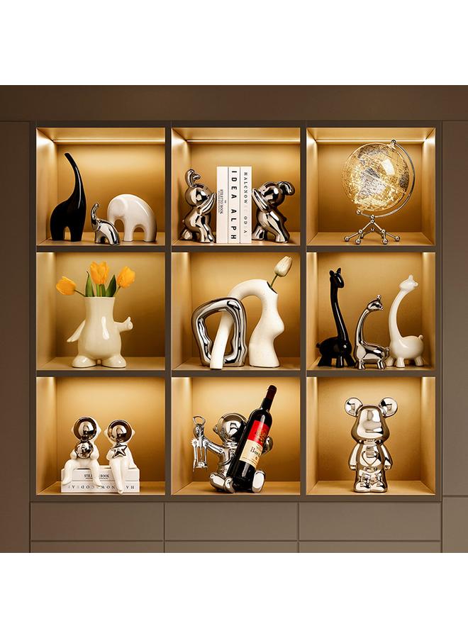 Bluejw Beihanmei Ceramic Simple Animal Decoration Living Room TV Cabinet Entrance Wine Cabinet Home Decorations Strictly Selected Decoration - Image 4