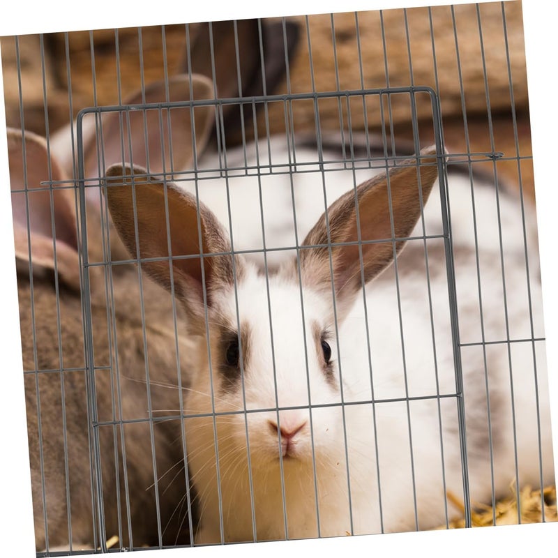 Toyvian 2pcs DIY Pet Cage Wire Door Sheet Cat Cage Mesh for Replacement Dog Gate - Image 2