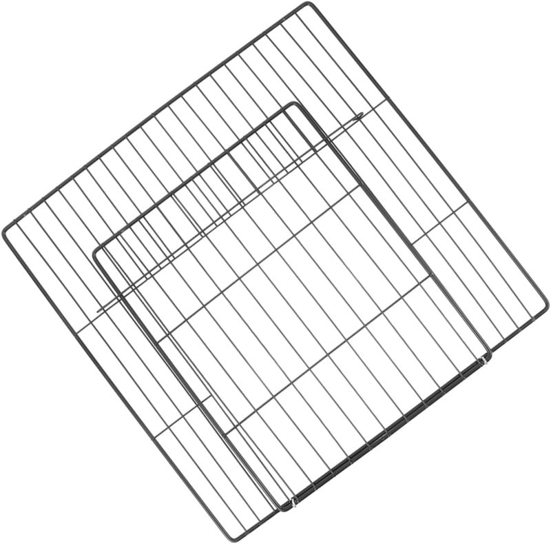 Toyvian 2pcs DIY Pet Cage Wire Door Sheet Cat Cage Mesh for Replacement Dog Gate - Image 1