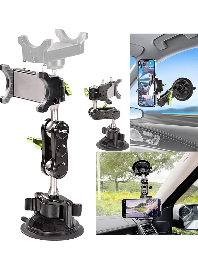 LanParte Universal Ball Head Arm for Phone New 360° Rotating Car Phone Holder Mount - Image 2