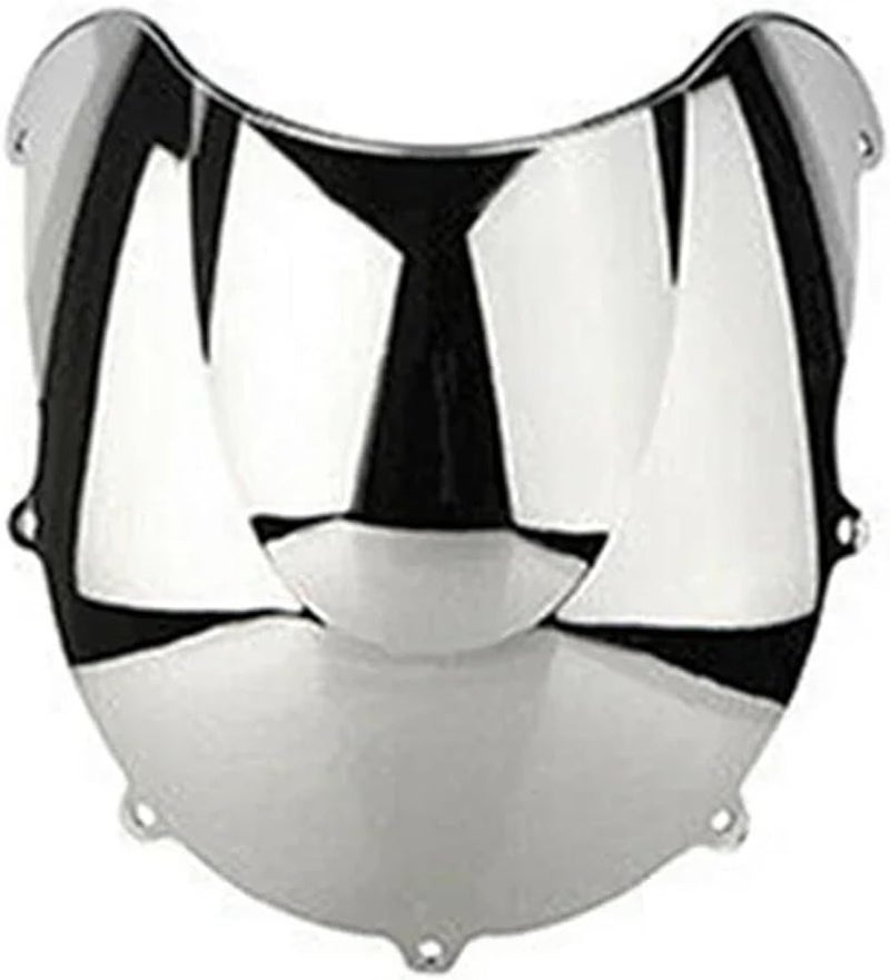 عاكس الرياح الأسود المزدوج الفقاعي للزجاج الأمامي لسوزوكي GSXR600 GSXR750 1996 1999 مناسب عالميًا - Image 2