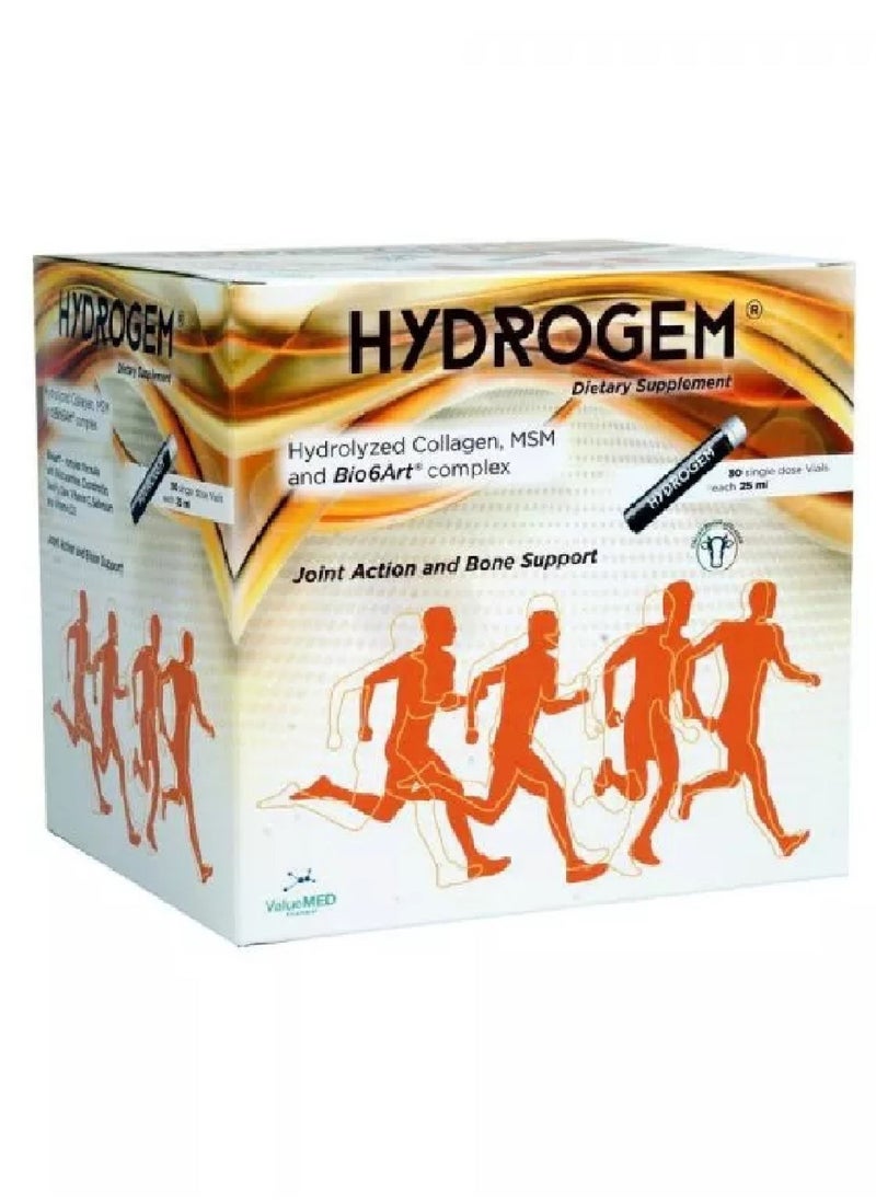 ValueMED PHARMA - Hydrogem Collagen For Joint & Bone Support 30X25ml - Image 1