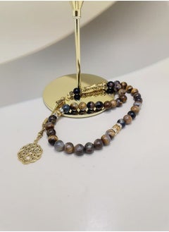 General 33Natural Tiger Eye Stone Prayer Beads/Tasbih/10mm  - Image 5