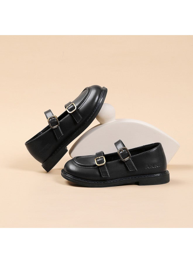 Annil أحذية الأميرات للفتيات - أحذية أداء مدرسية، خفيفة الوزن ومتعددة الاستخدامات، أحذية ماري جين التنفس للطلاب - Image 3