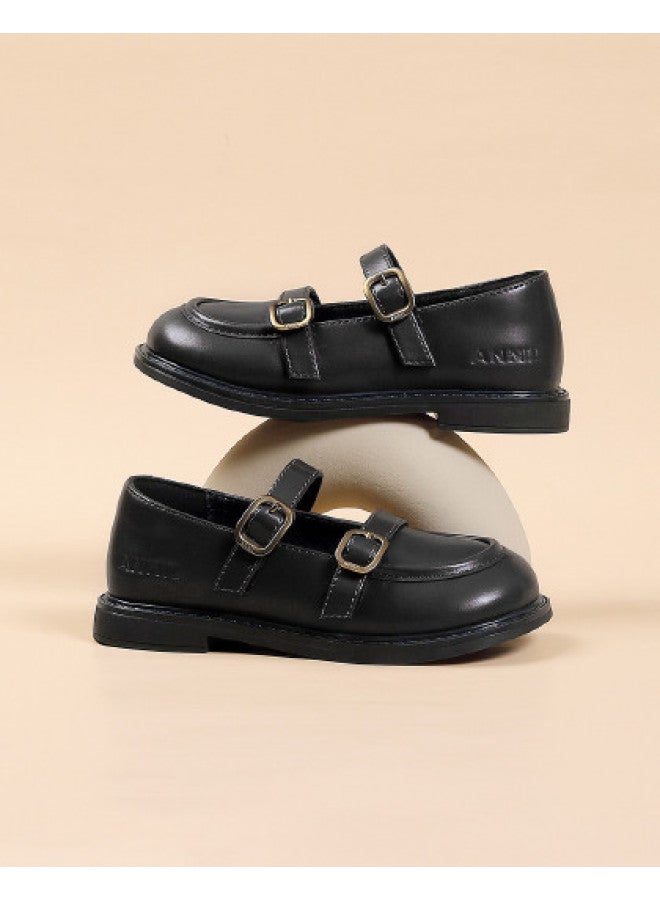 Annil أحذية الأميرات للفتيات - أحذية أداء مدرسية، خفيفة الوزن ومتعددة الاستخدامات، أحذية ماري جين التنفس للطلاب - Image 1