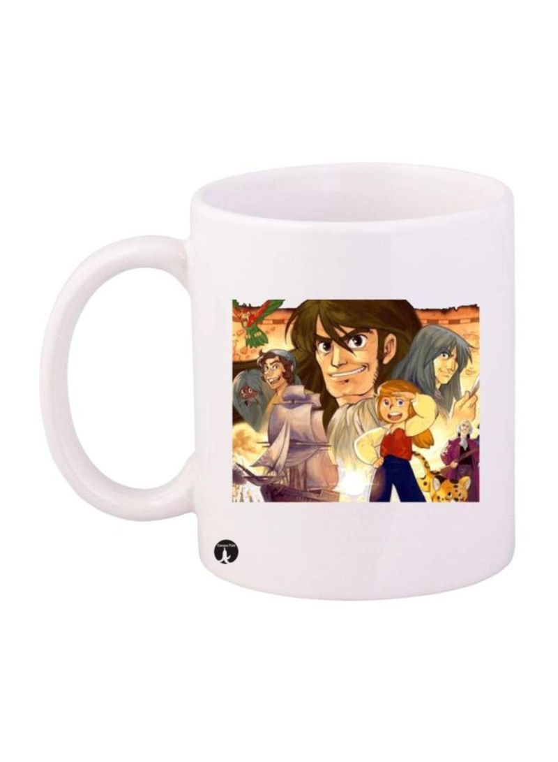 RKN Jazeerat Al Kanz Printed Mug Multicolour Standard Size