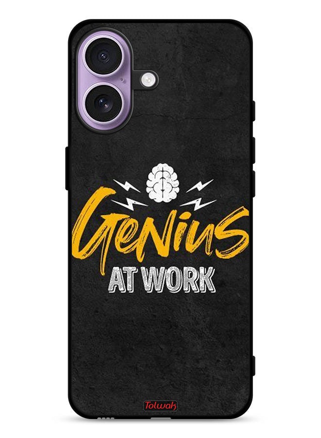 Tolwak Apple iPhone 17 Protective Case Cover Genius At Work - Image 1