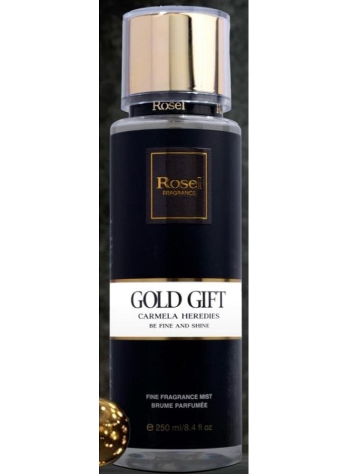 ROSEL BODY MIST 250ML GOLD GIFT - Image 2