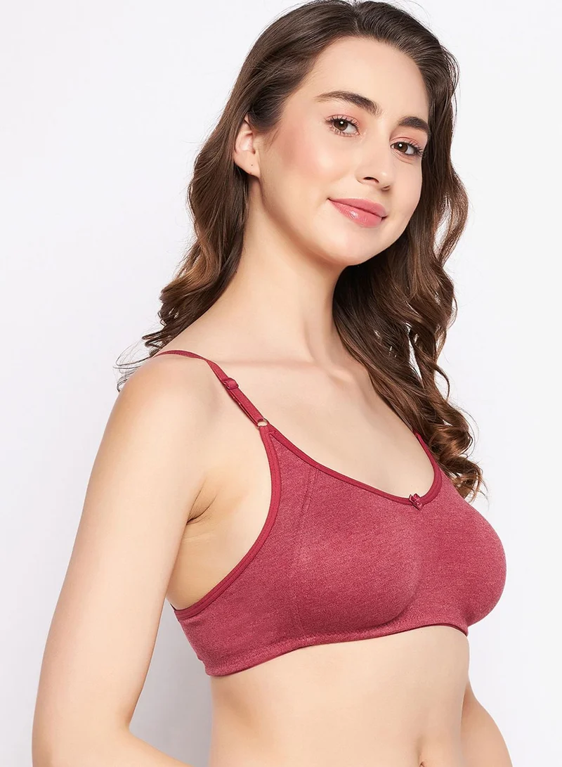 Clovia Knitted T-Shirt Bra